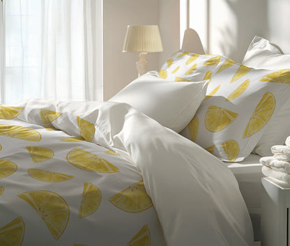 Summer Lemon Comforter Set
