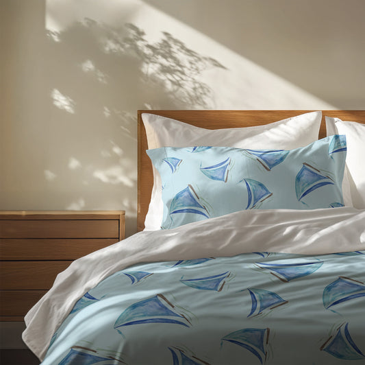 Summer Sailboats Comforter Set
