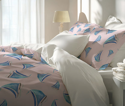 Summer Sailboats Comforter Set