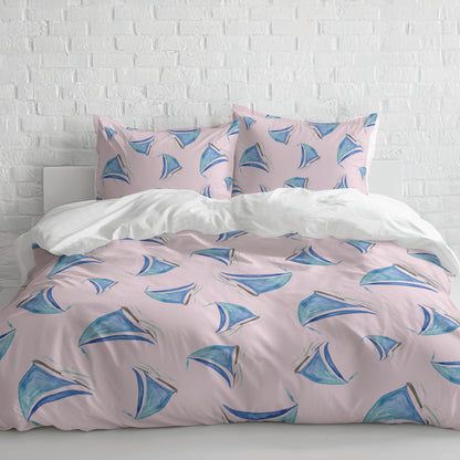 Summer Sailboats Comforter Set