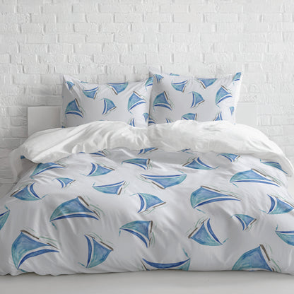Summer Sailboats Comforter Set