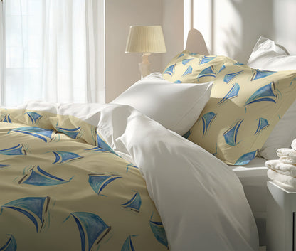 Summer Sailboats Comforter Set