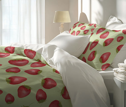 Summer Strawberries Comforter Set