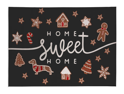 Gingerbread Home Sweet Home Seasonal Indoor Doormat