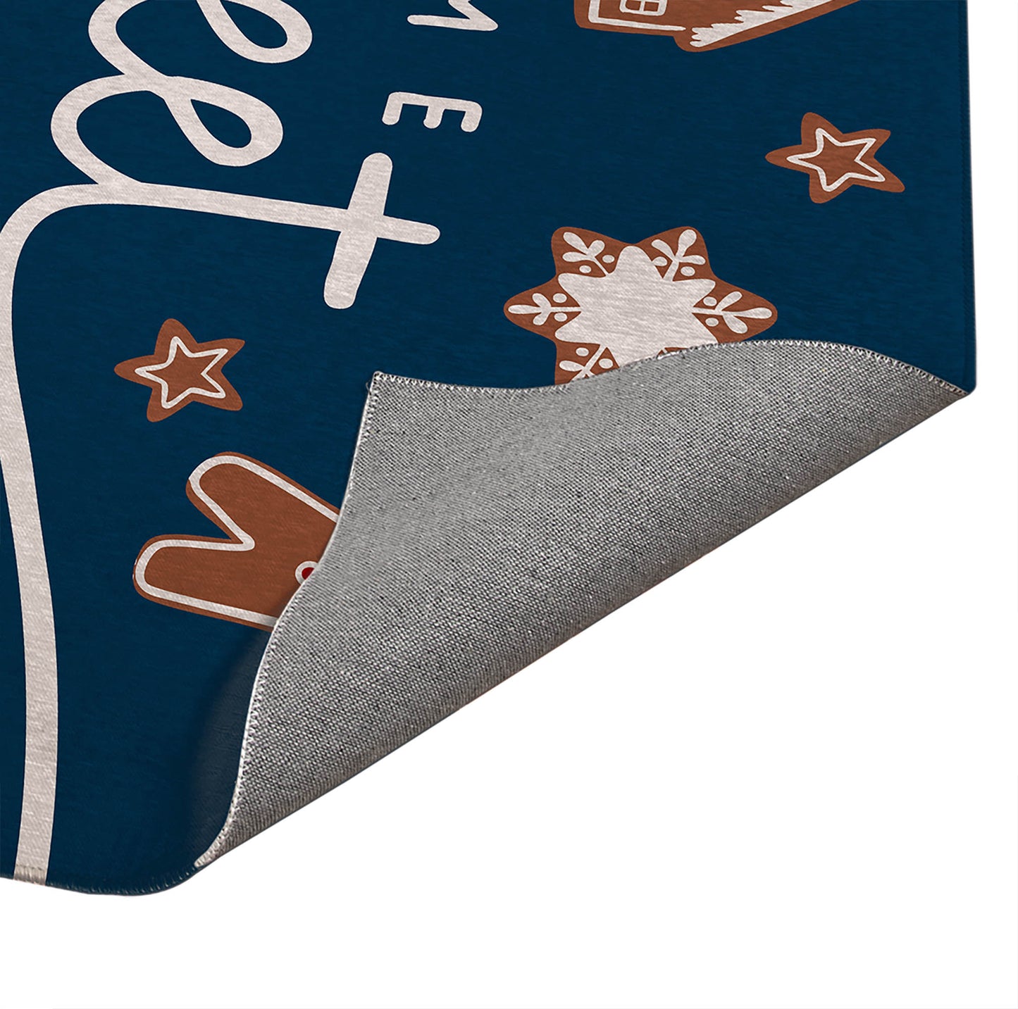 Gingerbread Home Sweet Home Seasonal Indoor Doormat