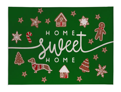 Gingerbread Home Sweet Home Seasonal Indoor Doormat