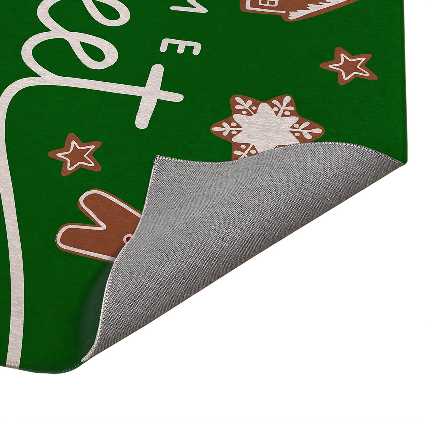 Gingerbread Home Sweet Home Seasonal Indoor Doormat