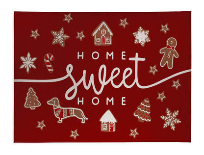 Gingerbread Home Sweet Home Seasonal Indoor Doormat