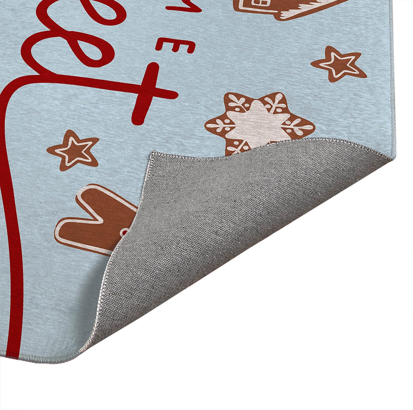 Gingerbread Home Sweet Home Seasonal Indoor Doormat