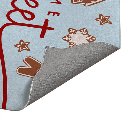 Gingerbread Home Sweet Home Seasonal Indoor Doormat