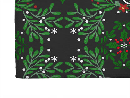 Winter Mistletoe Welcome Seasonal Indoor Doormat