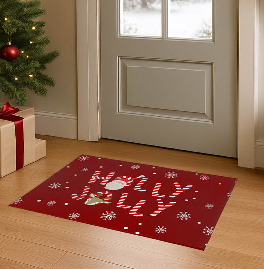 Holly Jolly Seasonal Indoor Door Mat