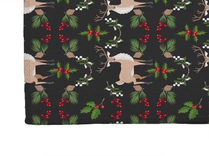 Botanical Deer Seasonal Indoor Door Mat