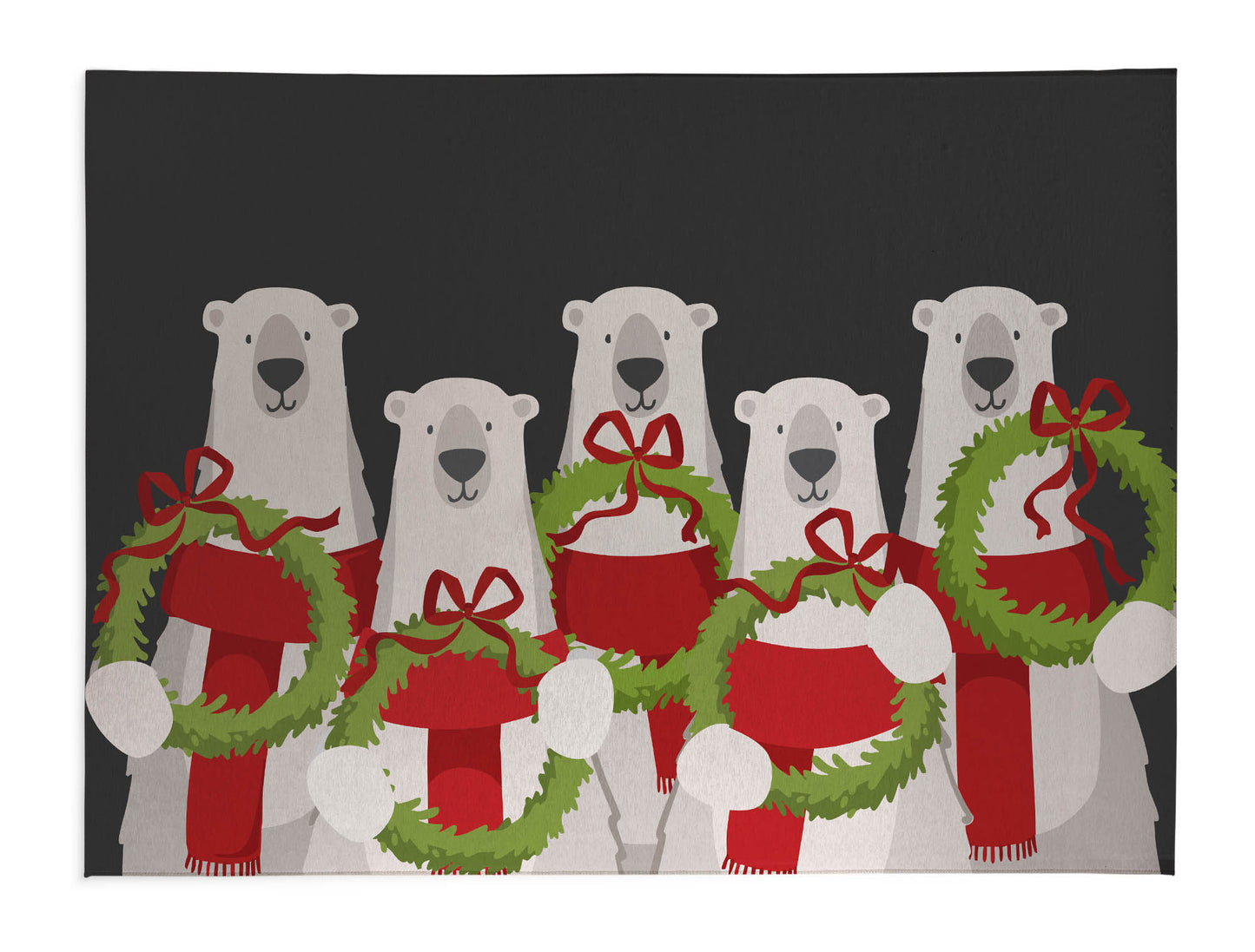 Polar bear Seasonal Indoor Doormat