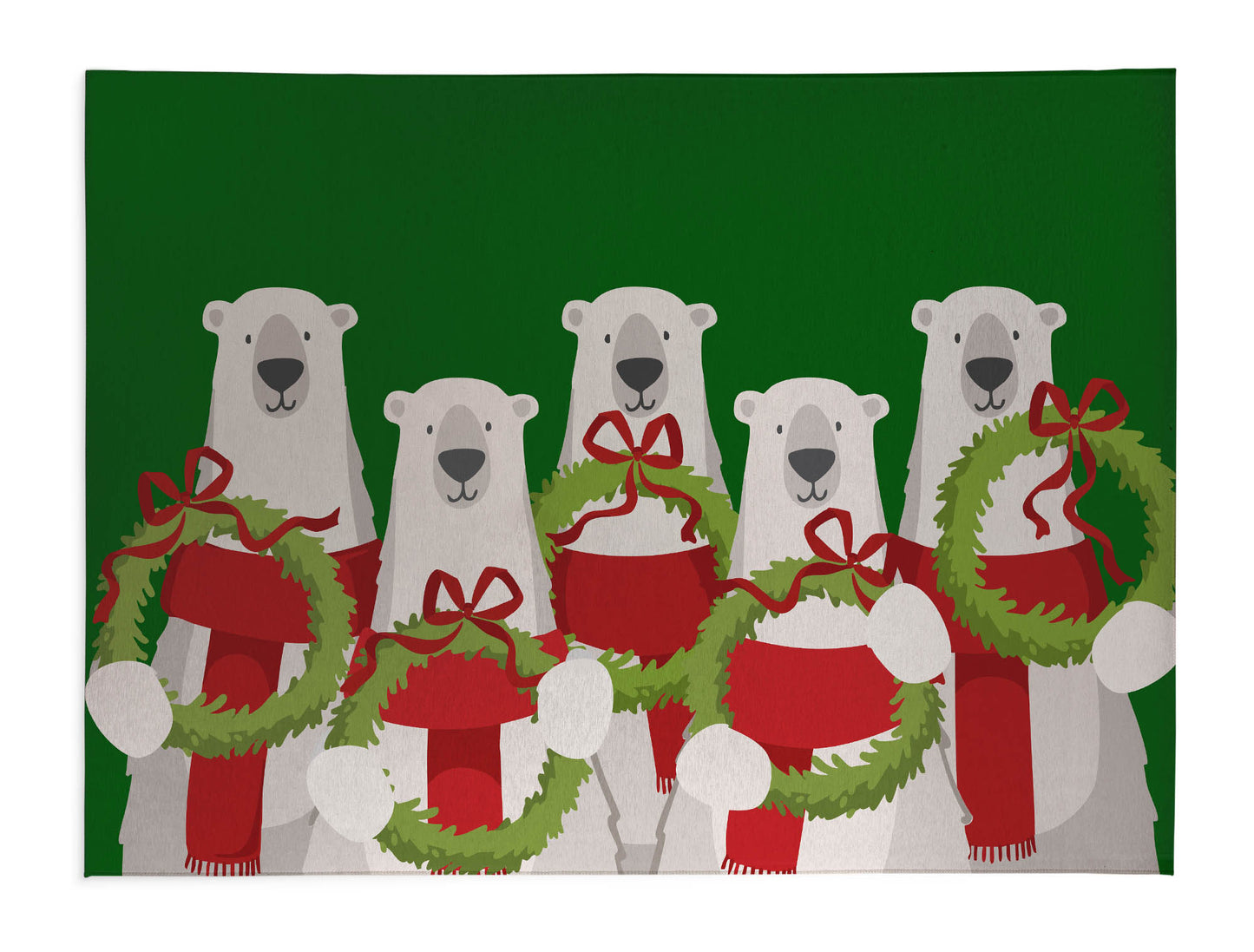 Polar bear Seasonal Indoor Doormat