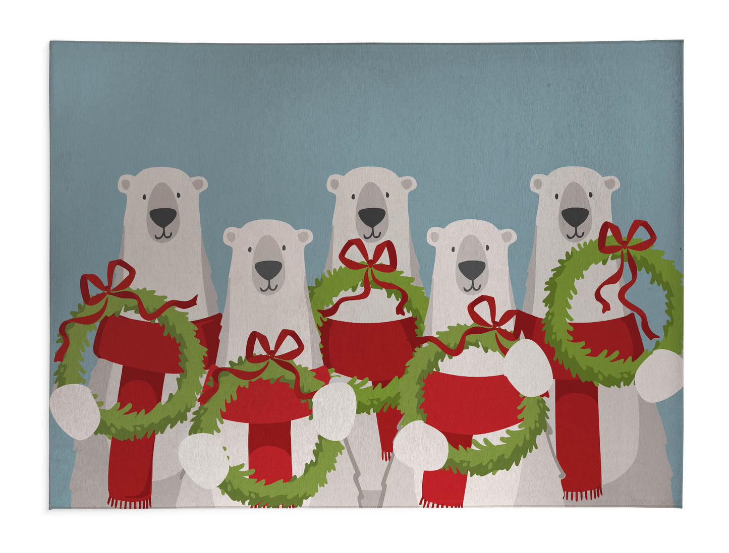 Polar bear Seasonal Indoor Doormat