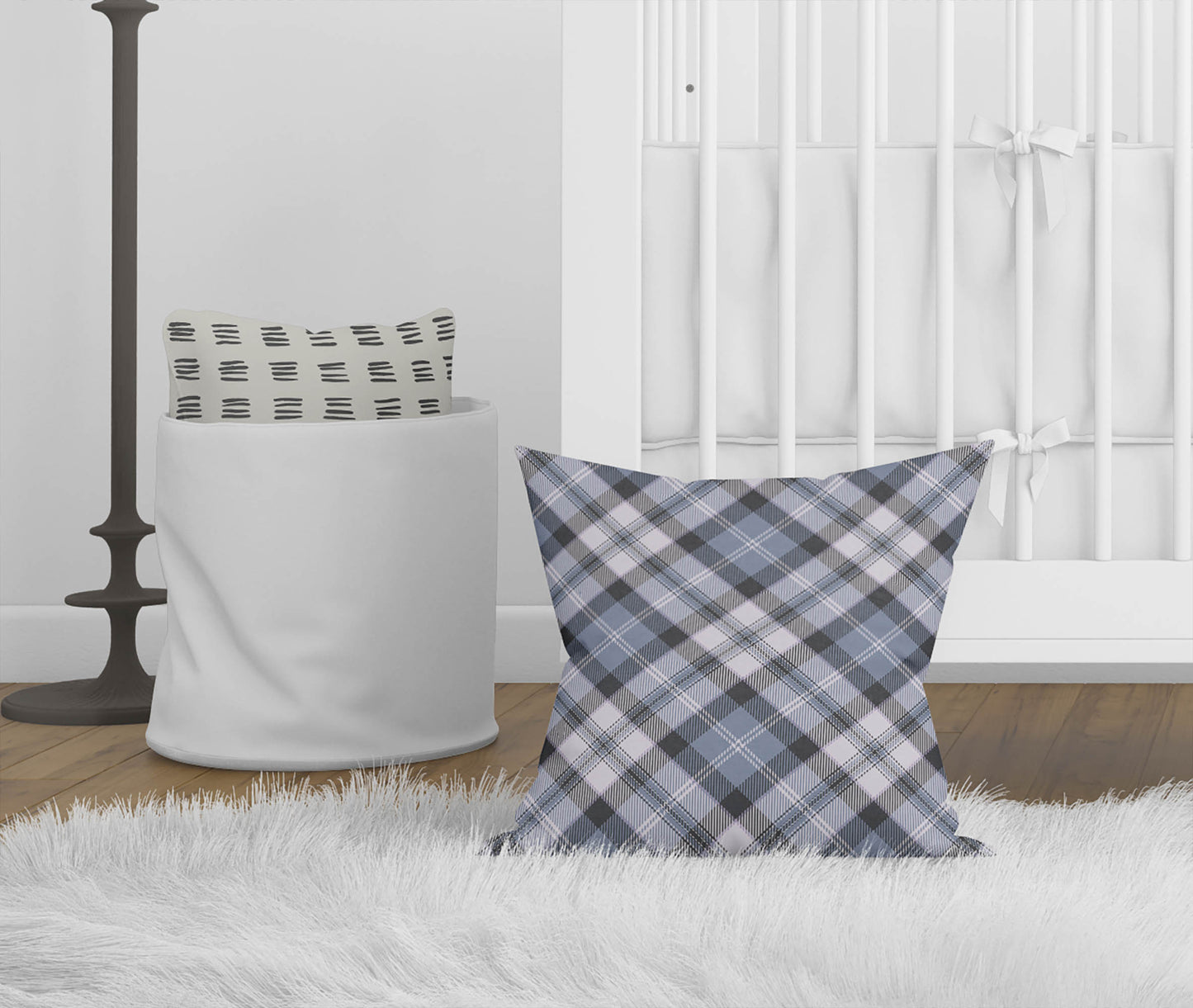 Anthony Plaid Throw Pillow