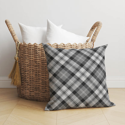 Anthony Plaid Throw Pillow