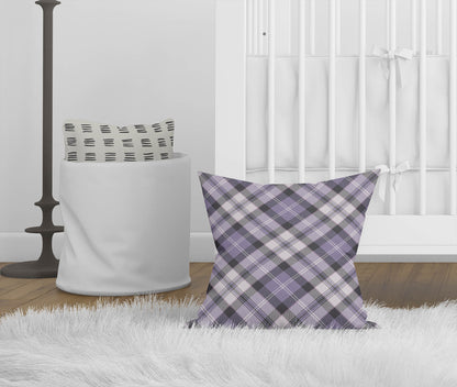 Anthony Plaid Throw Pillow