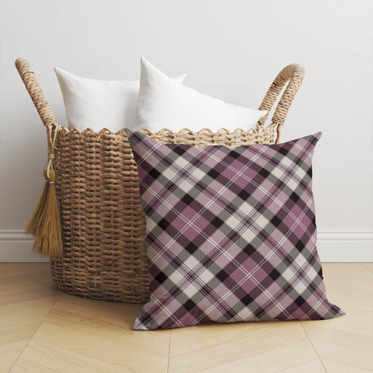 Anthony Plaid Throw Pillow