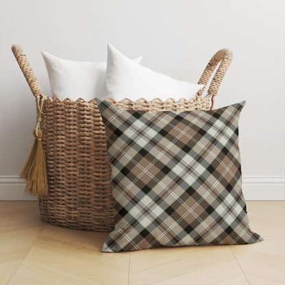 Anthony Plaid Throw Pillow