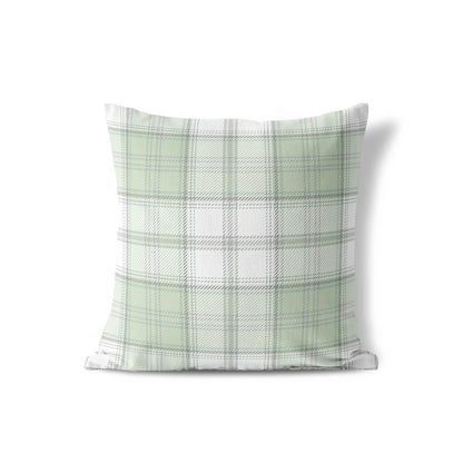 Bully Plaid Throw Pillow