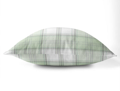 Bully Plaid Throw Pillow