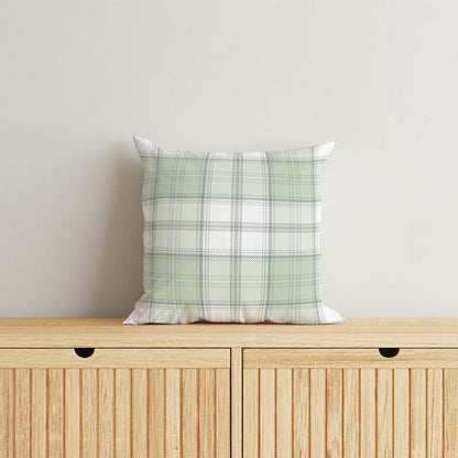 Bully Plaid Throw Pillow