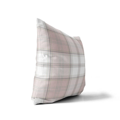 Bully Plaid Throw Pillow