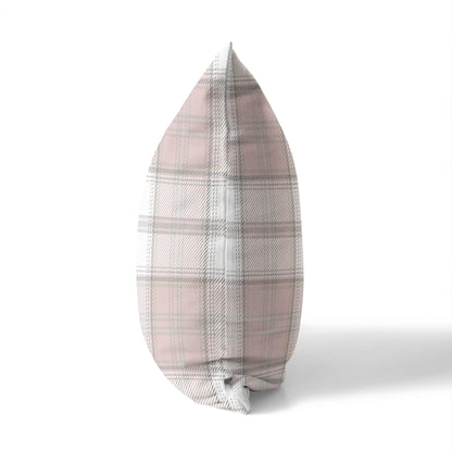 Bully Plaid Throw Pillow