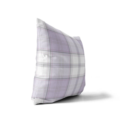 Bully Plaid Throw Pillow