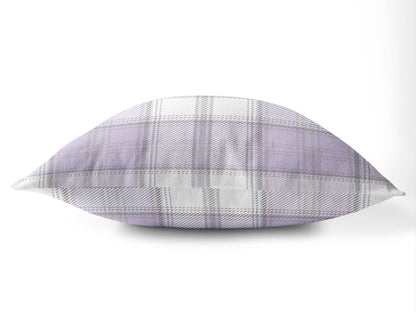 Bully Plaid Throw Pillow