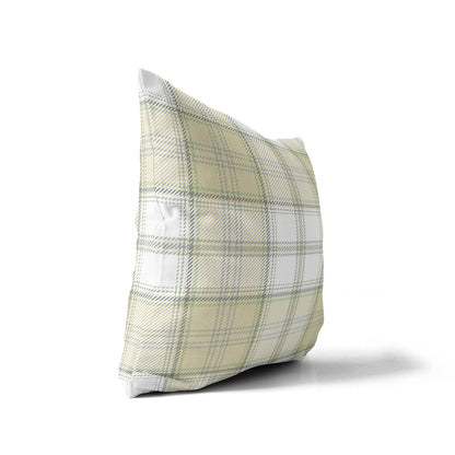 Bully Plaid Throw Pillow