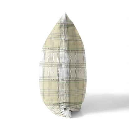 Bully Plaid Throw Pillow