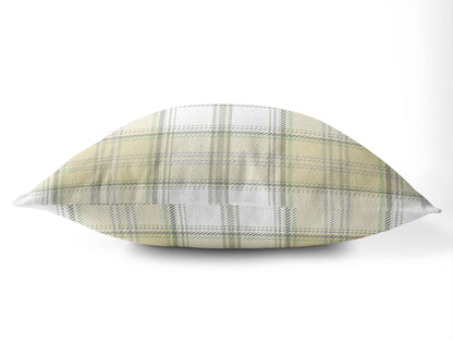 Bully Plaid Throw Pillow