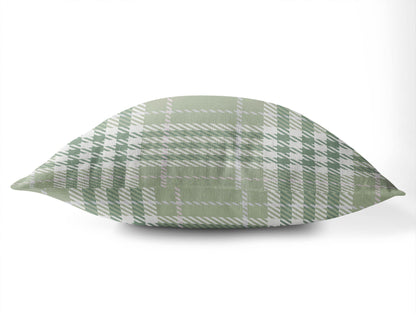 Christopher Plaid Throw Pillow
