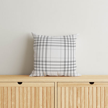 Christopher Plaid Throw Pillow