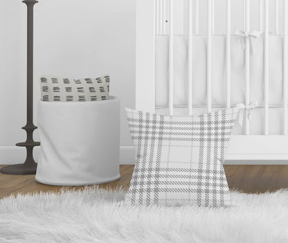 Christopher Plaid Throw Pillow