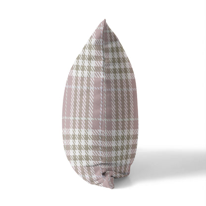 Christopher Plaid Throw Pillow