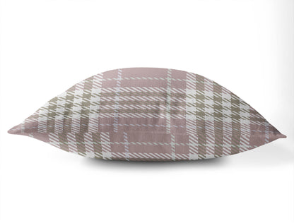 Christopher Plaid Throw Pillow