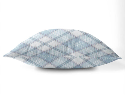 Diamond Plaid Throw Pillow