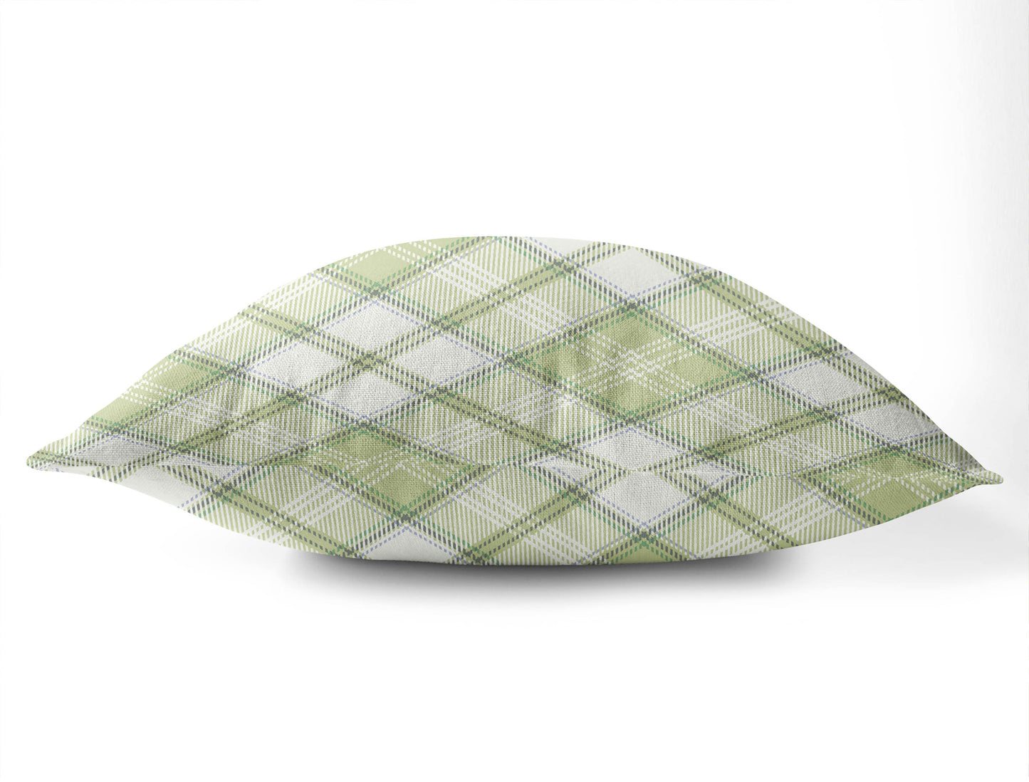 Diamond Plaid Throw Pillow