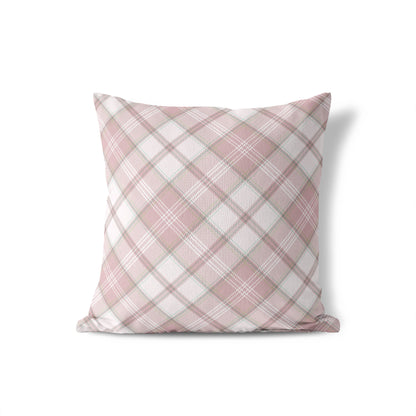 Diamond Plaid Throw Pillow