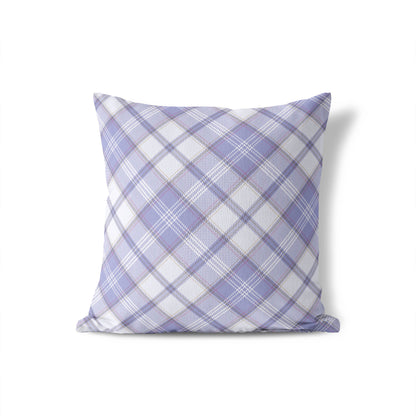 Diamond Plaid Throw Pillow