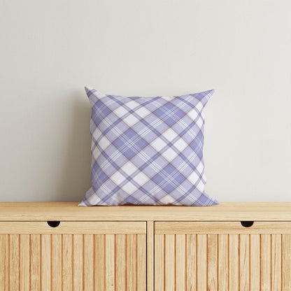 Diamond Plaid Throw Pillow