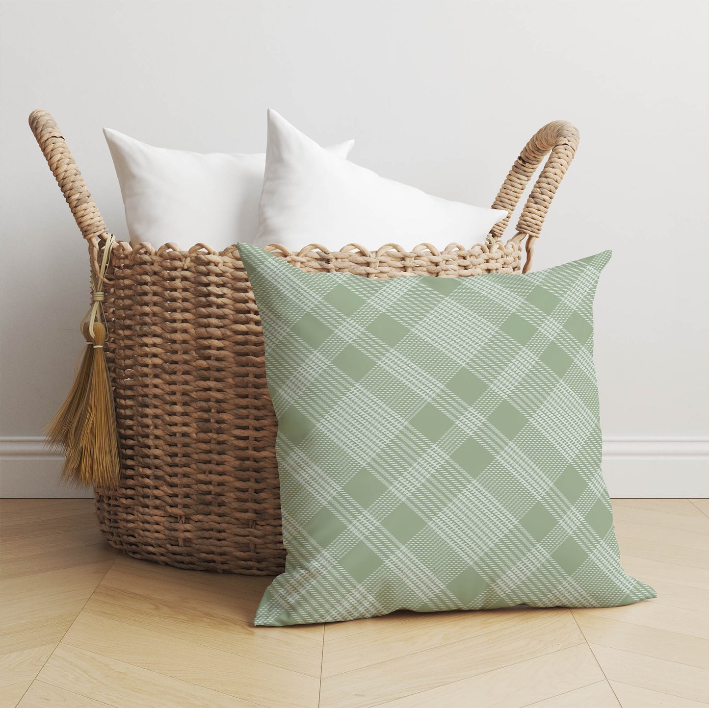 Lily Tartan Throw Pillow