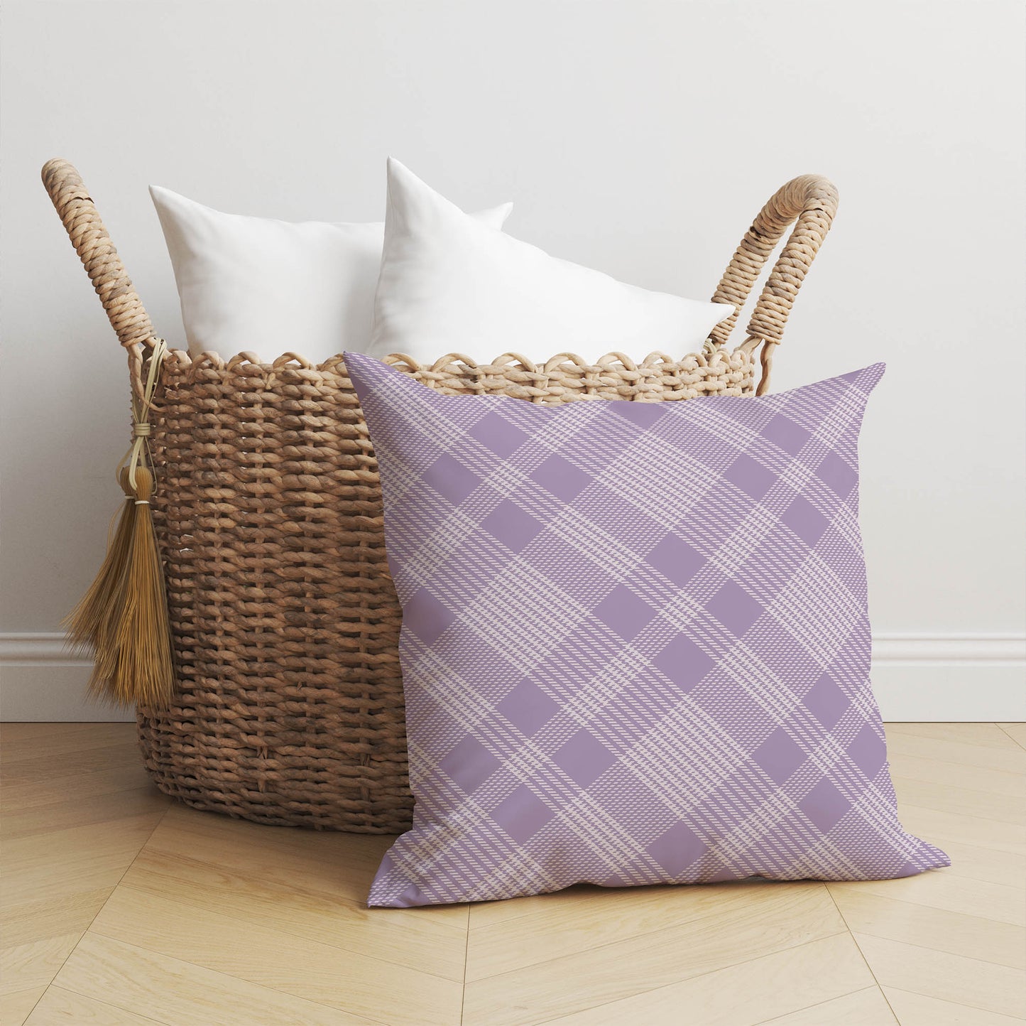 Lily Tartan Throw Pillow
