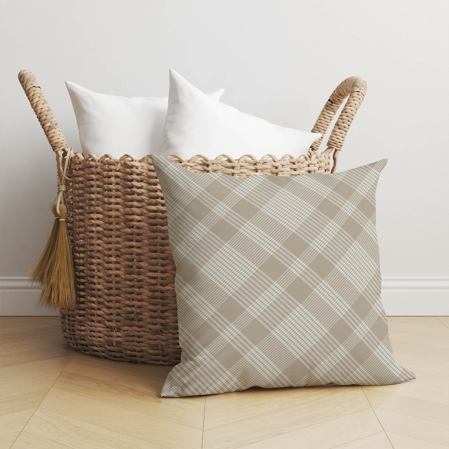 Lily Tartan Throw Pillow