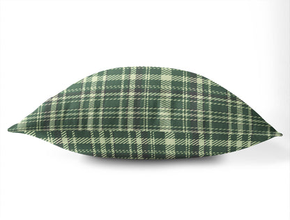 Rocky Tartan Throw Pillow
