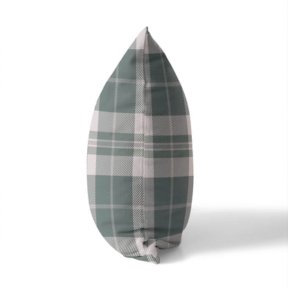 Tartan Block Throw Pillow